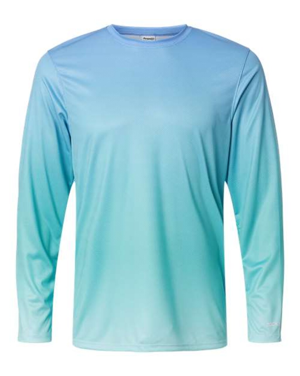 Paragon® Barbados Performance Pin Dot Crewneck Long Sleeve T Shirt